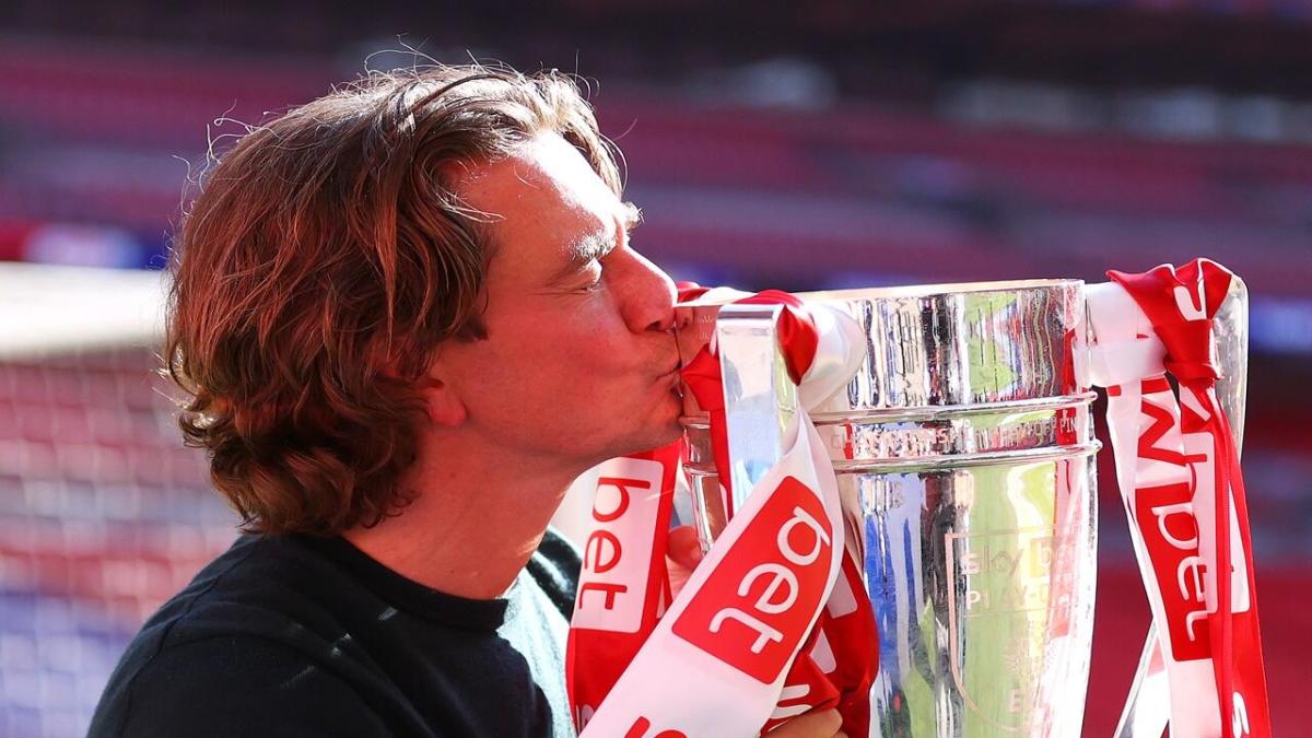 Brentford boss Thomas Frank 